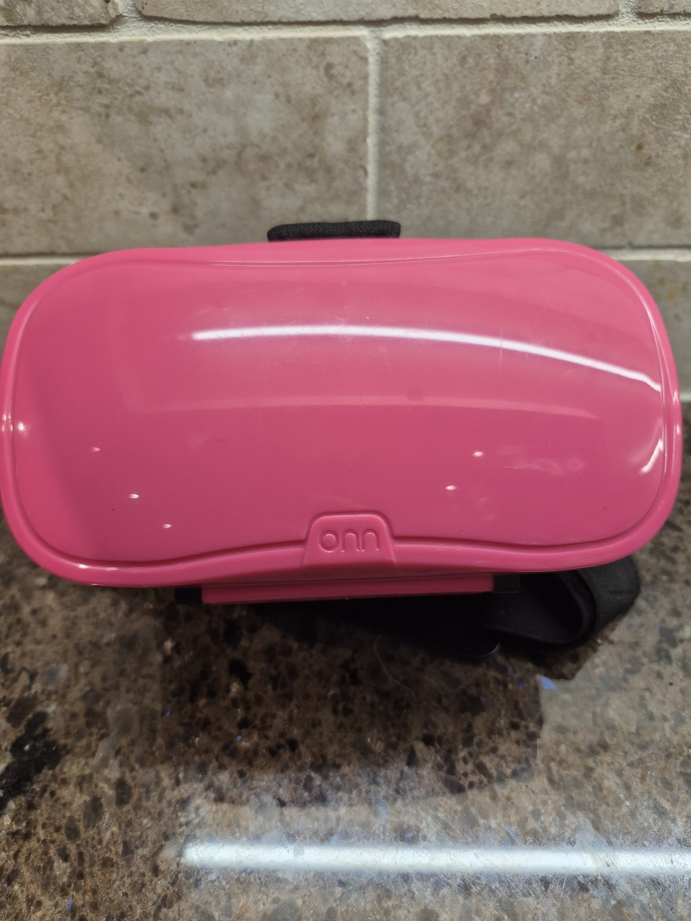 ONN Virtual Reality VR Headset for Android and iPhone Pink EUC